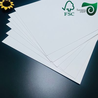 OEM Custom FSC C1S White Cardboard  Ideal For Cosmetic Box Manufacturing