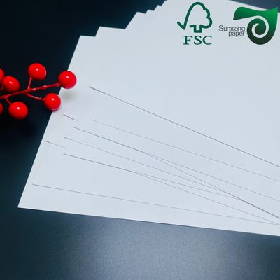 OEM Custom FSC C1S White Cardboard  Ideal For Cosmetic Box Manufacturing