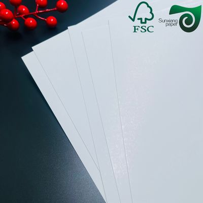FSC 215gsm 250gsm C1S Premium White Cardboard Sheets Specialized For Packets