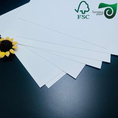 FSC 215gsm 250gsm C1S Premium White Cardboard Sheets Specialized For Cigarette Packets