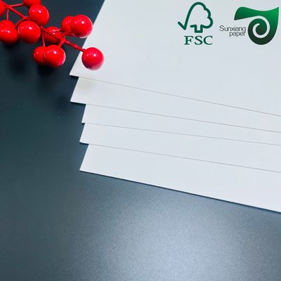 FSC Food Grade Bleached Cardboard 230gsm Single Side Coated  Food Safe
