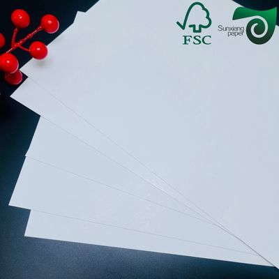 FSC Food Grade Bleached Cardboard 230gsm Single Side Coated  Food Safe