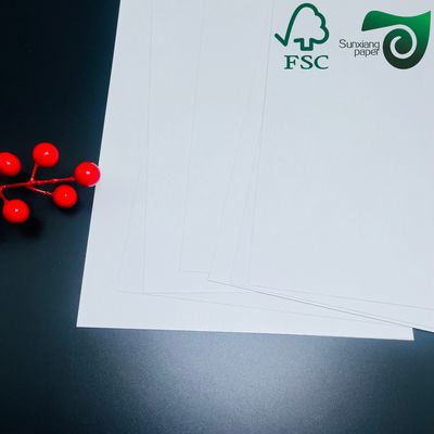 FSC Bright White C1S SBS Paper Board 260grs 16pts 90cm 125cm  Ideal For Folding Cartons