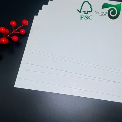 FSC Bright White C1S SBS Paper Board 260grs 16pts 90cm 125cm  Ideal For Folding Cartons