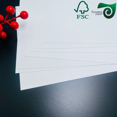 FSC Bright White C1S SBS Paper Board 260grs 16pts 90cm 125cm  Ideal For Folding Cartons