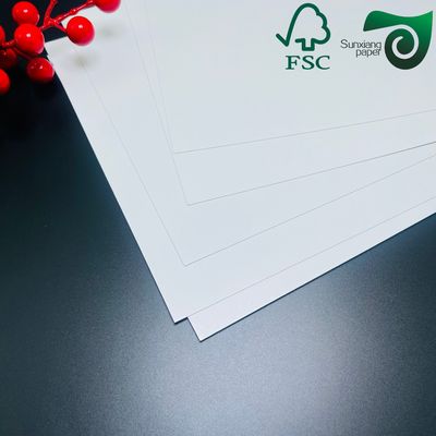 FSC 170gsm 250gsm Glossy Coated Paper  315mm 455mm Laser Inkjet Ready For Magazine Printing