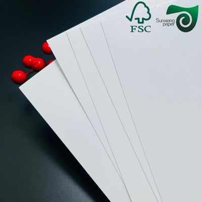 90gsm C1S Coated One Side Gloss Label Face Paper For Labelling Industry