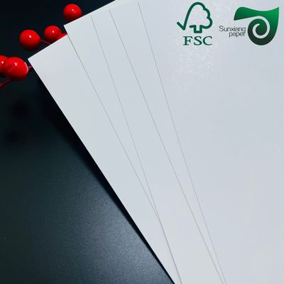 200 Micron 230 Micron Waterproof White PET Synthetic Paper For Restaurant Menus