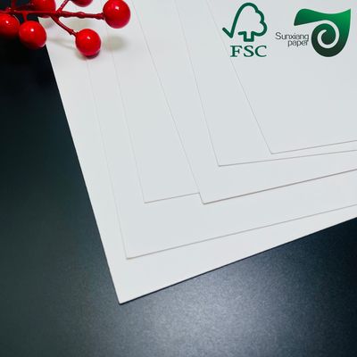 FSC 635mm×914mm Waterproof C1S Art Food Wrapping Paper For Takeaway Boxes