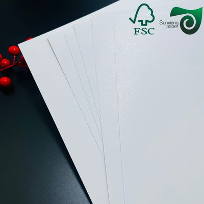 200 Micron 230 Micron Waterproof White PET Synthetic Paper For Restaurant Menus