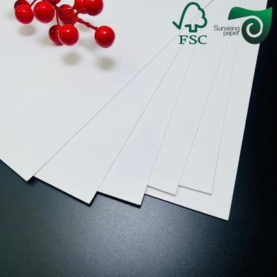 FSC 350g C1S Art Board For Greeting Card Customized Sheet Sizes