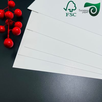 FSC 350g C1S Art Board For Greeting Card Customized Sheet Sizes