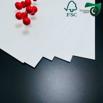 FSC 350g C1S Art Board For Greeting Card Customized Sheet Sizes