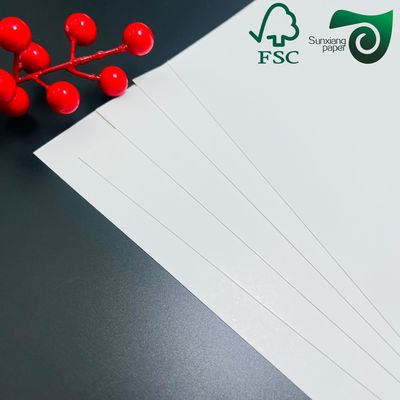 FSC 210gsm 230gsm Food Grade Oilproof White Cardstock 300μM 320μM Thickness