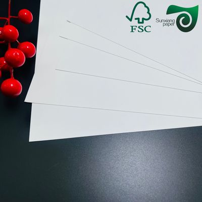 FSC 215g 235g White Food Grade Single Sided Coated Food Board For Frozen Packaging