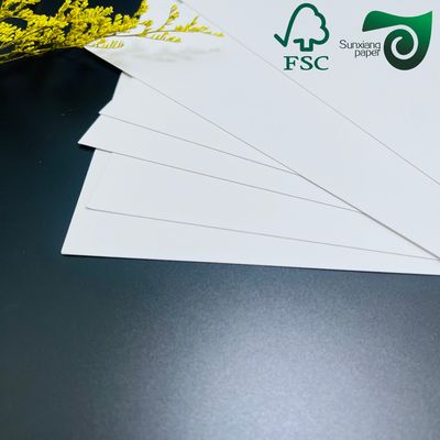 FSC 215g 235g White Food Grade Single Sided Coated Food Board For Frozen Packaging