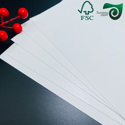 235gsm Food Grade White Wrapping Paper Board 27'' 39'' For Deep Fried Food Packaging