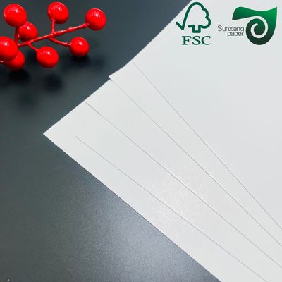 FSC 170gsm 190gsm SBS Paper Board   C1S One Side White Coated 70cm 100cm For Packing Boxes