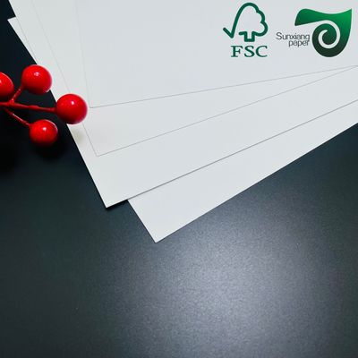 FSC 60gsm 70gsm C1S Gloss Coated White Label Printing Paper