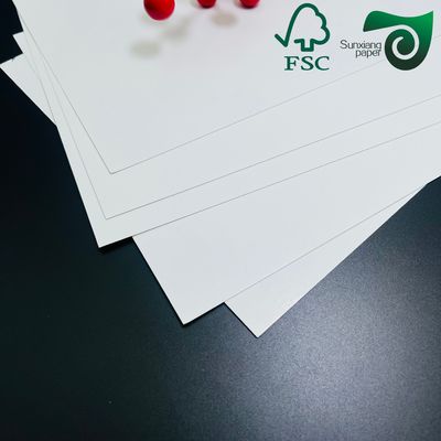 FSC 60gsm 70gsm C1S Gloss Coated White Label Printing Paper