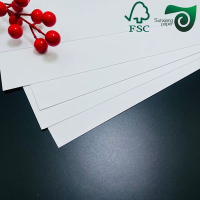 FSC 350 gm C1S Lebensmittel-Friespapier Rollen Weiß beschichtete C1S Pappe