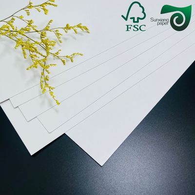 260gsm Heat Resistant PET Coated White Cardboard For Toasting Food Grade Paper Board