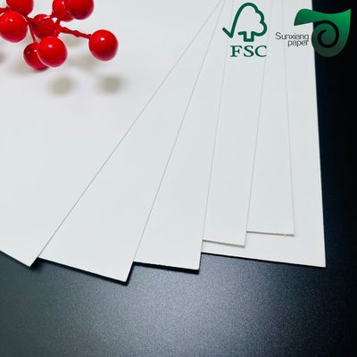 260gsm Heat Resistant PET Coated White Cardboard For Toasting Food Grade Paper Board