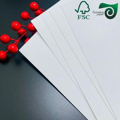 FSC 215g 230g Food Grade C1S SBS Solid Paper Card   One Side Coated 30 40in