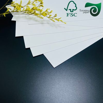 FSC High Pulp White Freezer Paper Roll  210g 250g FBB Board For Cake Packaging