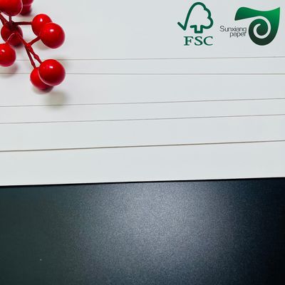 80gsm White Cardboard 70cm 100cm High Gloss Labels One Sided Chrome Coated Paper
