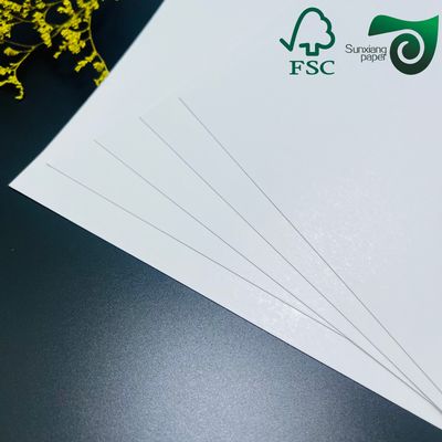 180um Double Sided Glossy PET Synthetic Paper Sheets Tear Resistant FSC