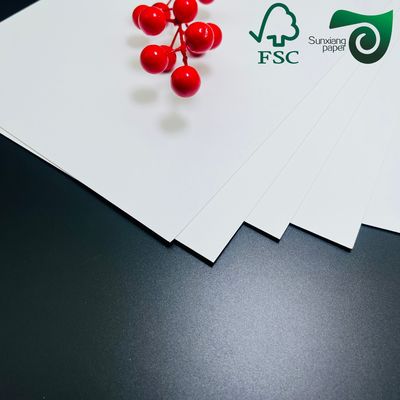 FSC 250gsm Food Grade Pastry Cake Packaging Paper With High Stiffness Board Paper
