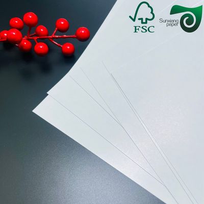 FSC 300gsm Playing Card Paper Double Side White With Black Core 450mm 320mm