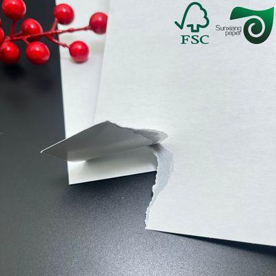 FSC 280gsm 330gsm Double Glossy Coated Paper Blue Black Core C2S