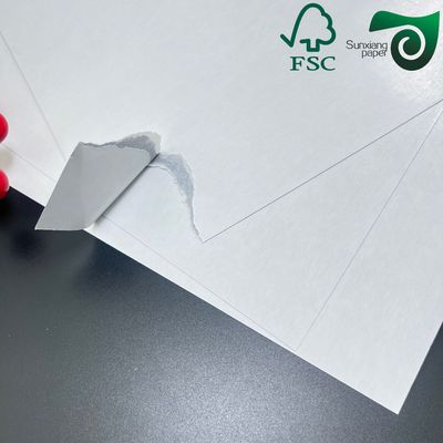 FSC Certified 290gsm Blue core Double Sided Glossy Laser Printing Paper For Trading Game Cards