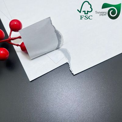 220g 270g C1S Gloss White Paperboard 700 1000mm For Postcards Ivory Board Paper