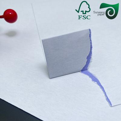 FSC Certified 290gsm Blue core Double Sided Glossy Laser Printing Paper For Trading Game Cards