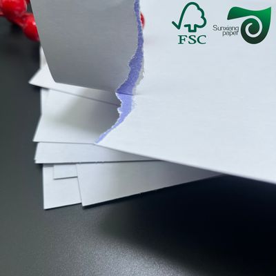 320gsm FSC 300gsm C2S Blue Black Core Paper 71cm 95cm For Playing Game Cards