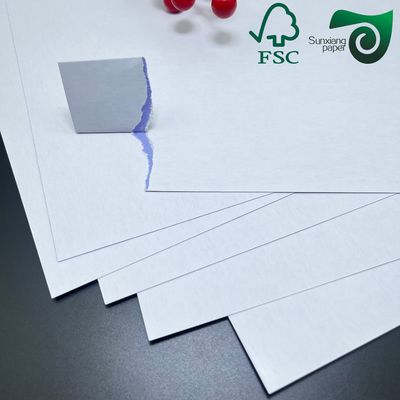 FSC 270gsm 280gsm 300gsm 330gsm C2S Double Glossy Art Paper Blue Black Core