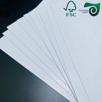 0.2mm 0.13mm Laser Printing Coated Synthetic Paper Non Tearable A4 Size Cardboard