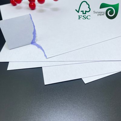 FSC 310gsm Blue Core Playing Card Paper C2S Glossy Smooth Finish Card Stock
