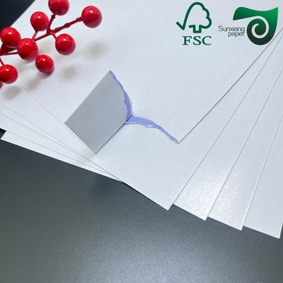 FSC 290gsm 300gsm Blue Black Core C2S Double Glossy Poker Playing Paper