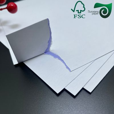 FSC 270gsm 330gsm Purple Core C2S Double Glossy Poker Playing Paper  Premium Glossy Art Paper