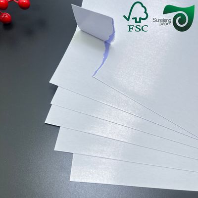 FSC 270gsm 330gsm Blue Black Core C2S Double Glossy Poker Playing Paper  Premium Glossy Art Paper