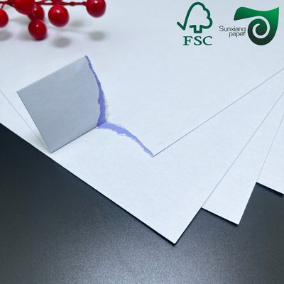 FSC 270gsm 330gsm Blue Black Core C2S Double Glossy Poker Playing Paper  Premium Glossy Art Paper