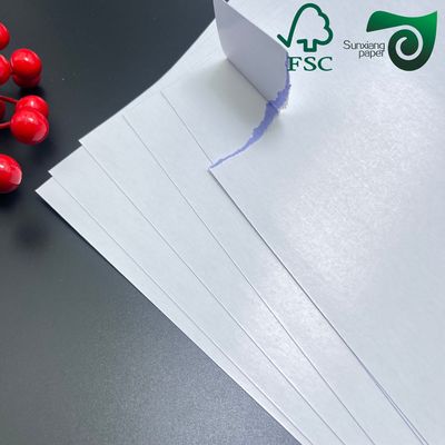 FSC 270gsm 330gsm Blue Black Core C2S Double Glossy Poker Playing Paper  Premium Glossy Art Paper