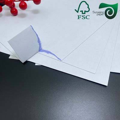 FSC Certified Glossy Black Core C2S Coated Paper For Playing Cards  Poker Decks 280gsm