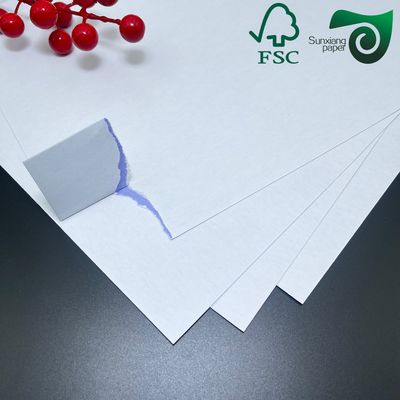 FSC Blue Core Playing Card Stock  290gsm 300gsm Double Glossy Cardstock For Printing