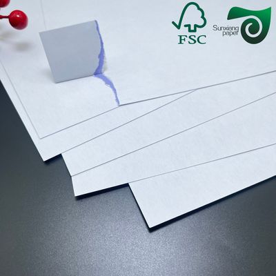 FSC  Purple Core Playing Card Paper 280gsm 330gsm White Coated Cardboard   C2S Art Paper