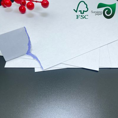 FSC C2S 310gsm Dual Sided Coated Blue Core Poker Card Paper Sheets